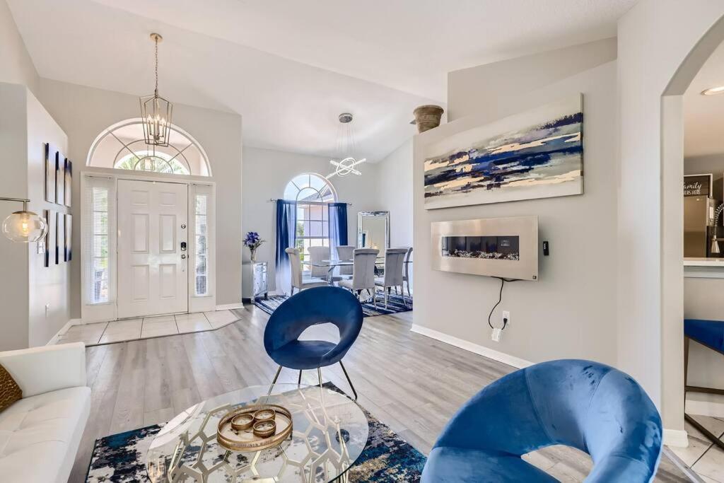 New Modern Relaxing 4 Bedroom Pool Villa Near Disney'S Parks Davenport Exterior photo