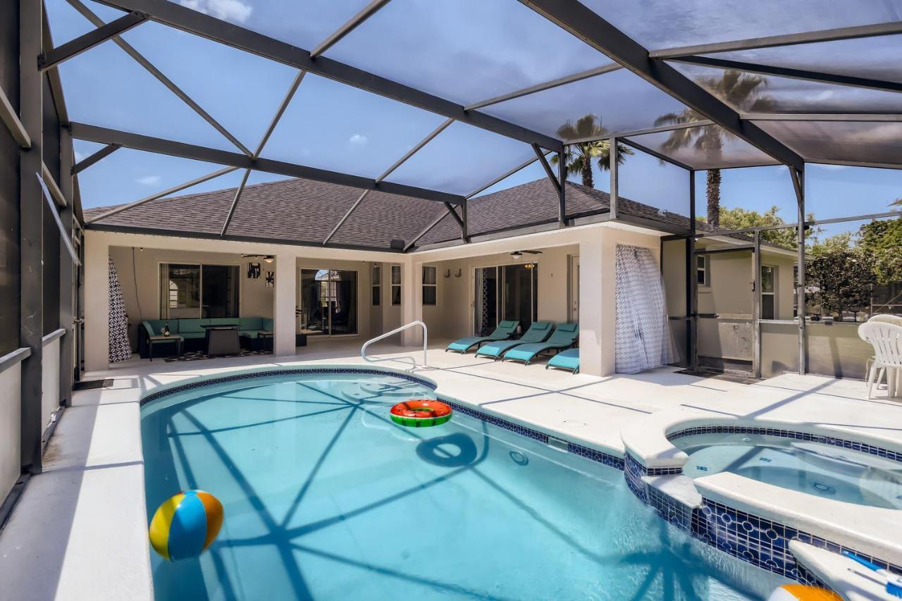 New Modern Relaxing 4 Bedroom Pool Villa Near Disney'S Parks Davenport Exterior photo
